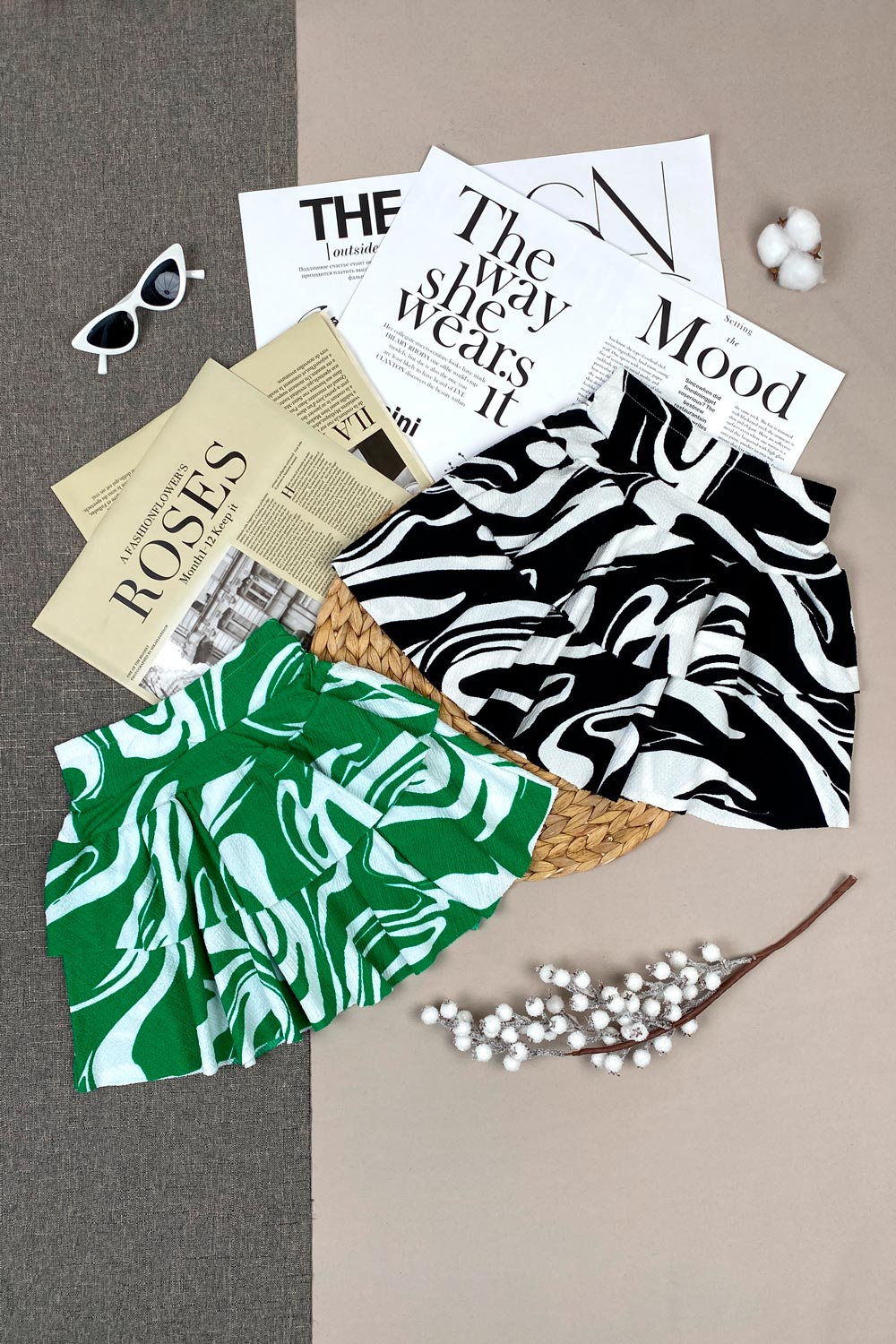 Юбка детская одежда оптом Томико