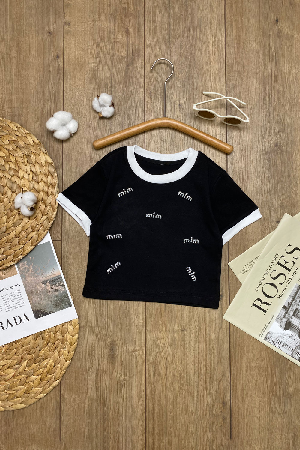 Футболка для девочек 1ОЧ детская одежда оптом Томико