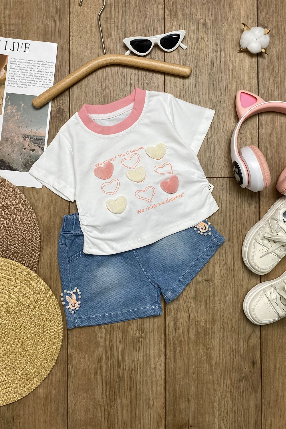 Костюм для девочек 1ОЧ детская одежда оптом Томико