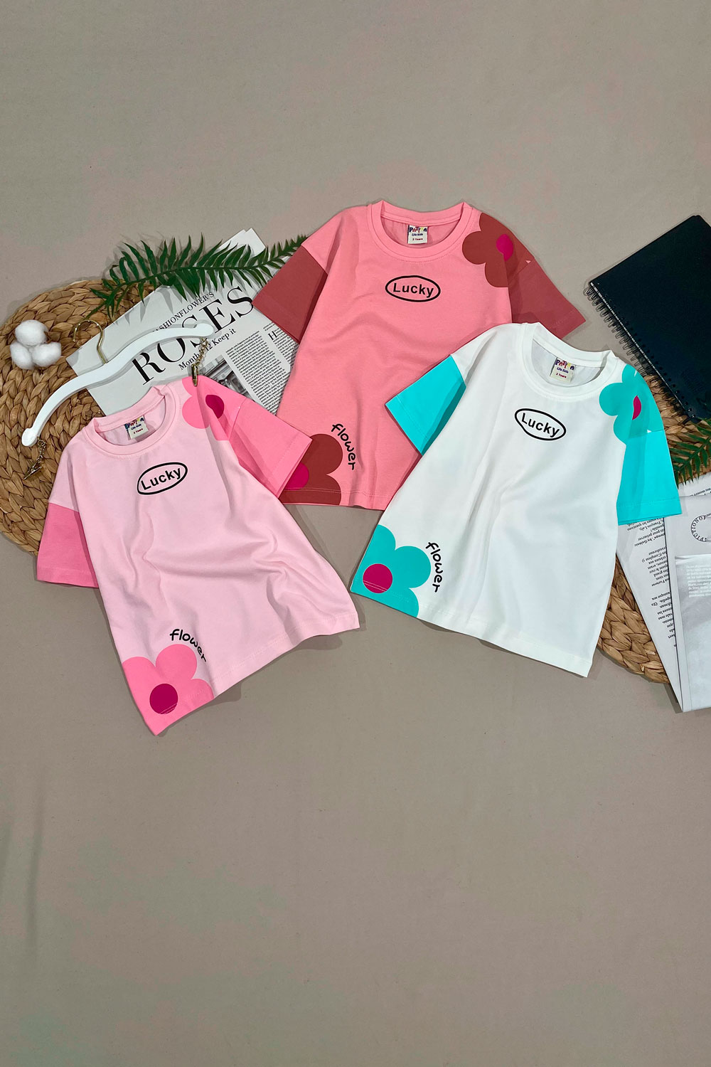 Футболка для девочек детская одежда оптом Томико