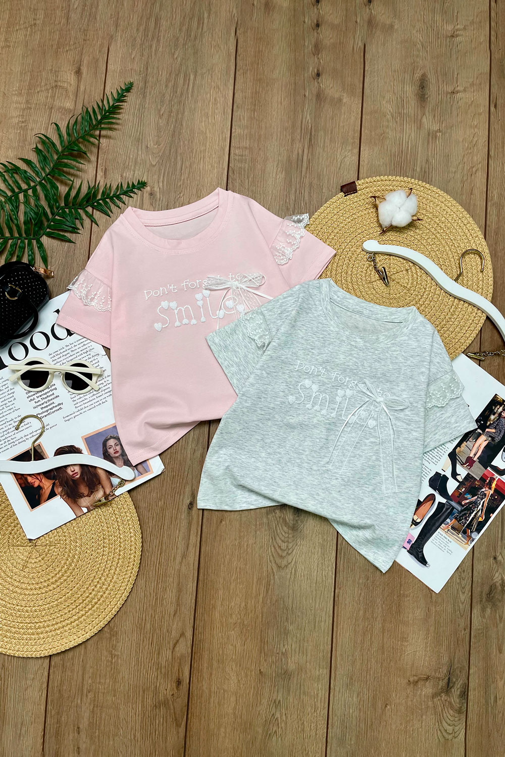 Футболка для девочек 1ОЧ детская одежда оптом Томико