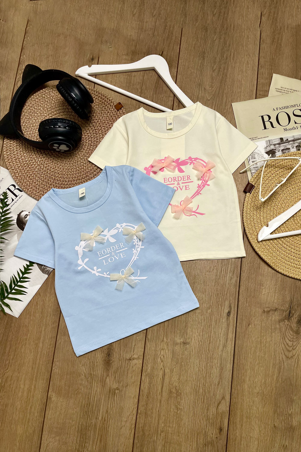 Футболка для девочек детская одежда оптом Томико