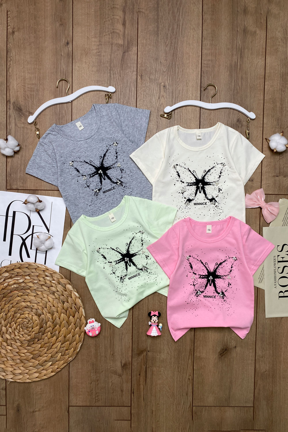 Футболка для девочек детская одежда оптом Томико