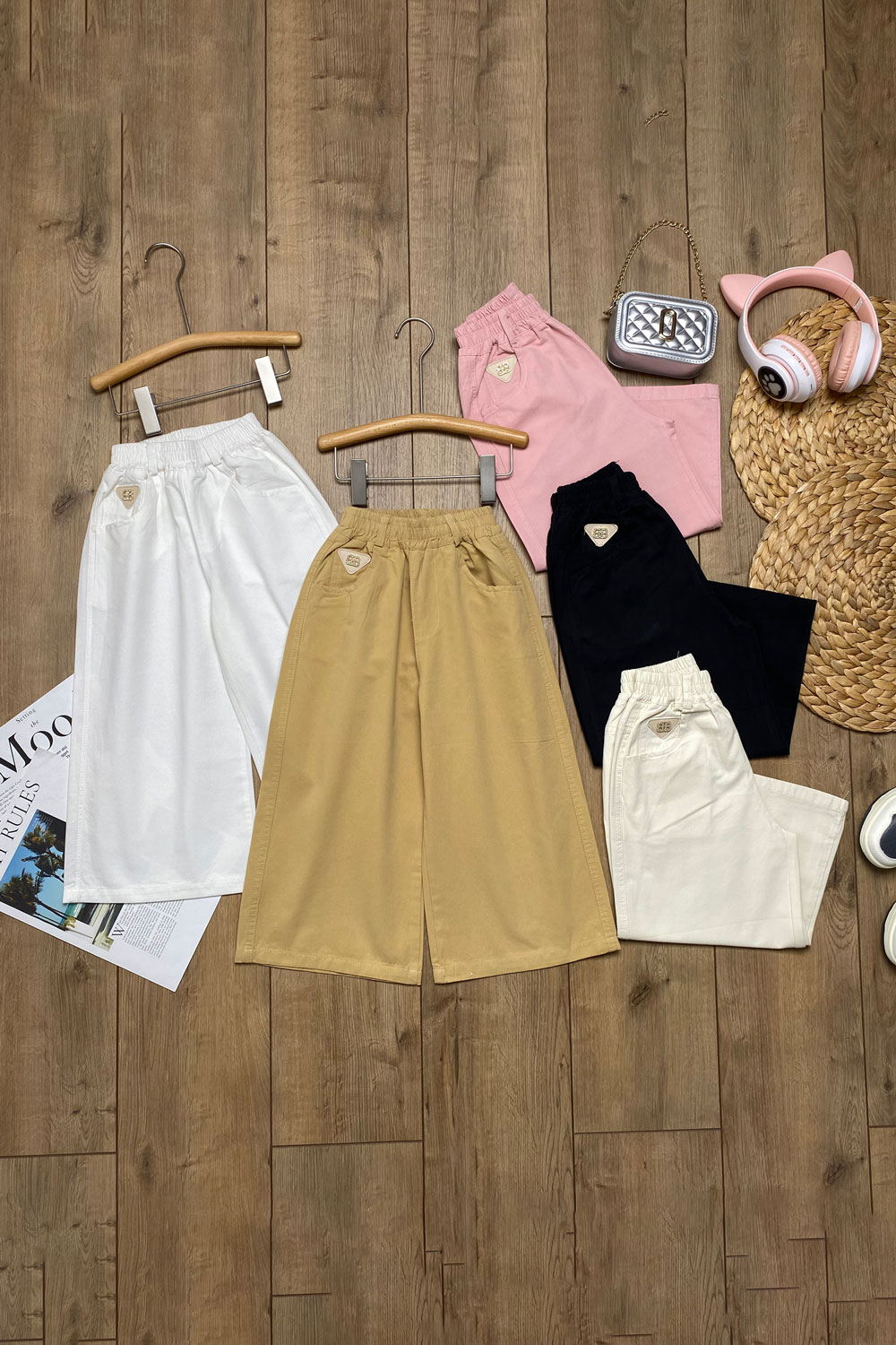 Брюки для девочек 1ОЧ детская одежда оптом Томико