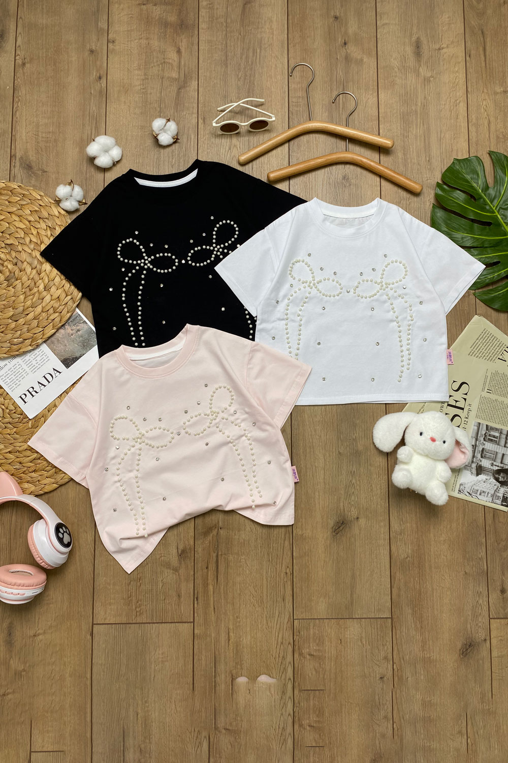 Футболка для девочек 1ОЧ детская одежда оптом Томико