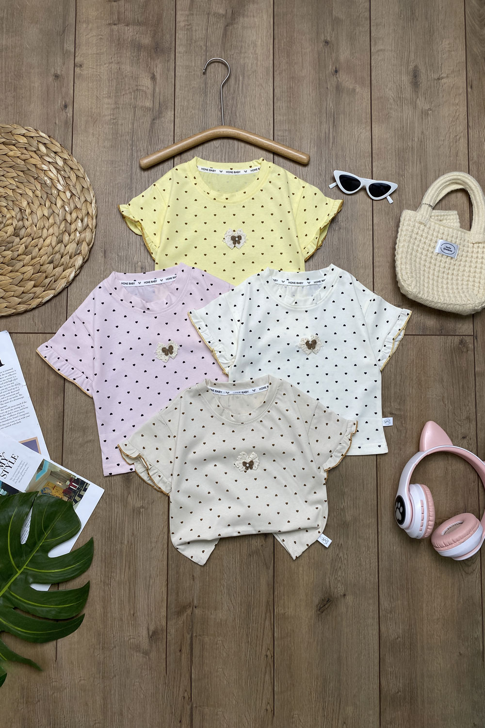 Футболка для девочек 2ОЧ детская одежда оптом Томико