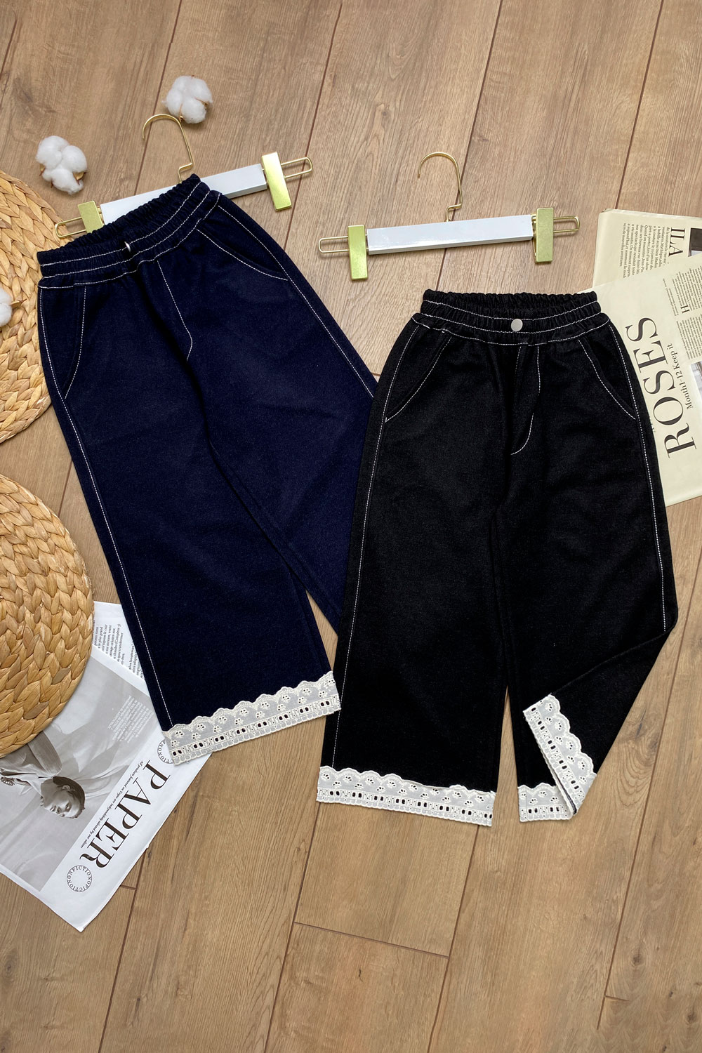 Брюки для девочек детская одежда оптом Томико