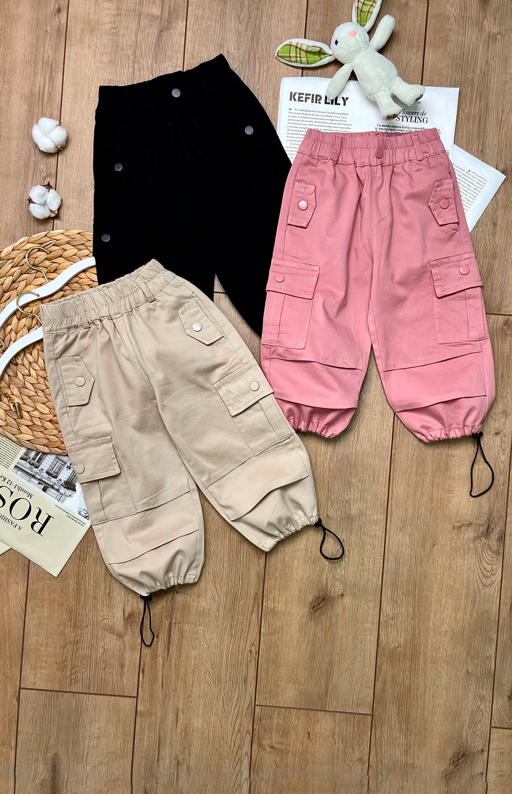 Брюки для девочек детская одежда оптом Томико