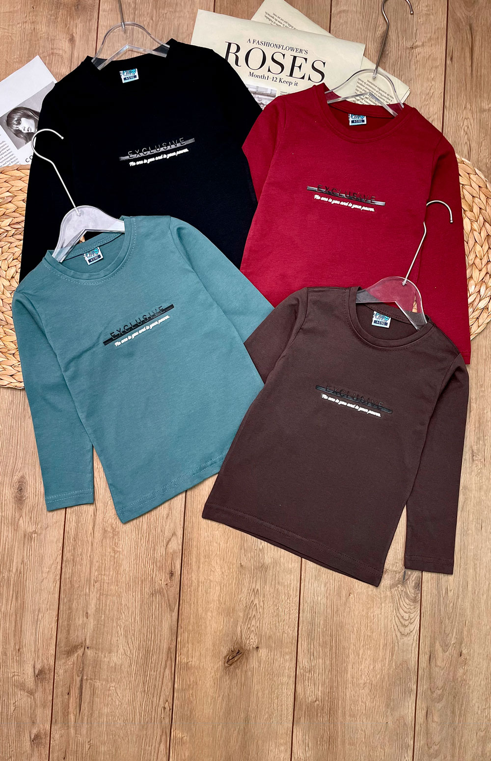 Лонгслив для мальчиков