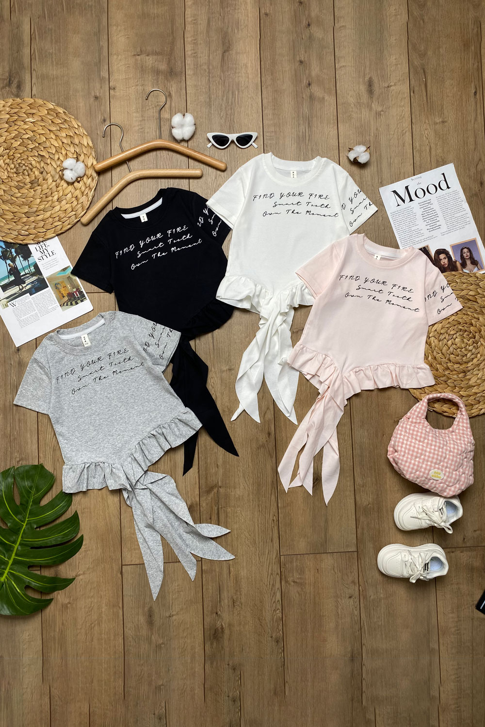 Футболка для девочек 1ОЧ детская одежда оптом Томико