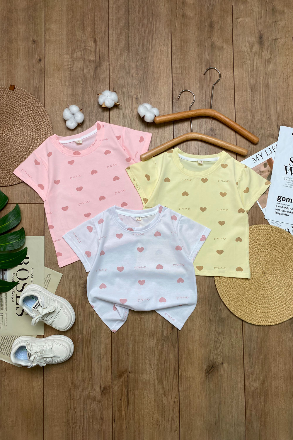 Футболка для девочек 1ОЧ детская одежда оптом Томико