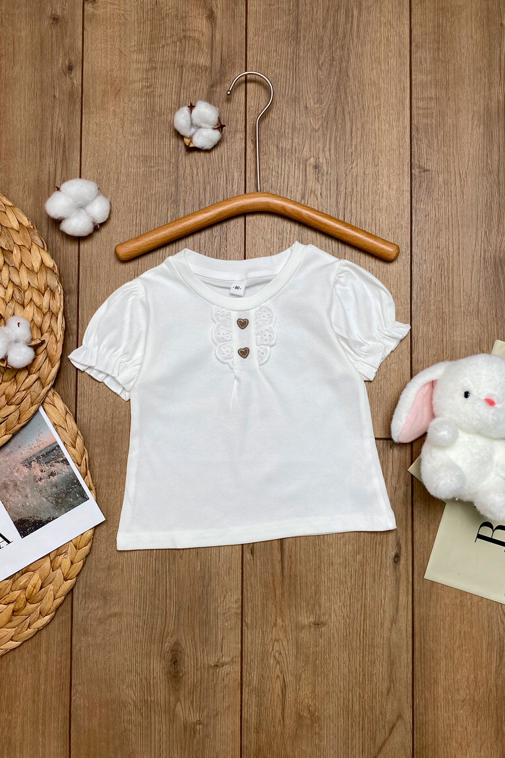 Футболка для девочек 2ОЧ детская одежда оптом Томико