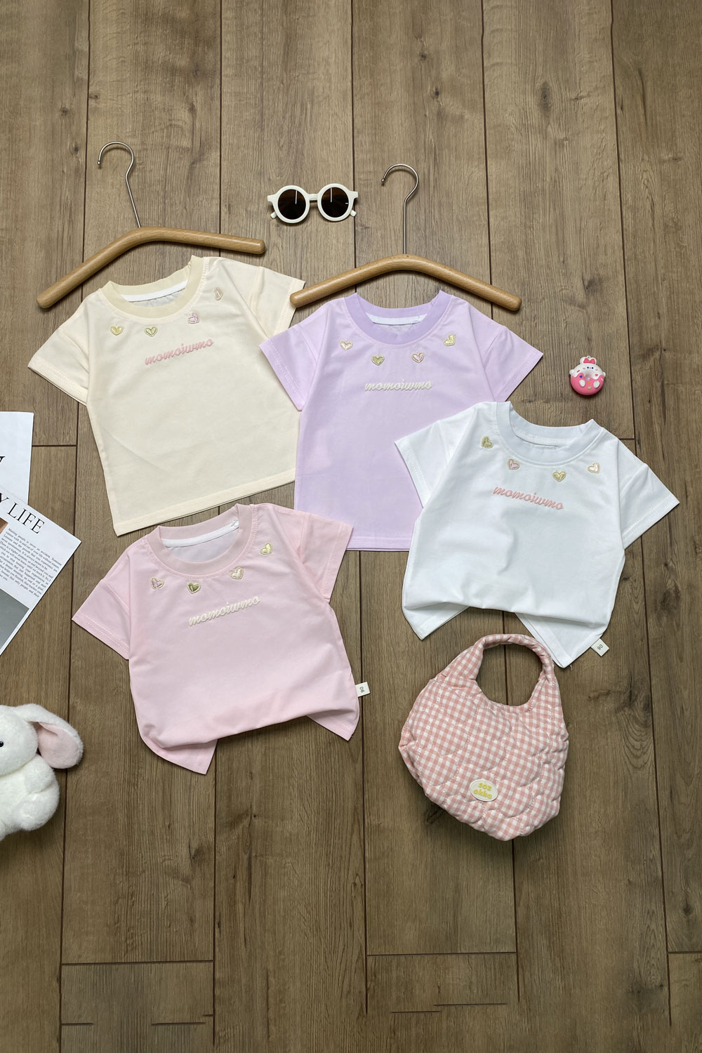 Футболка для девочек 1ОЧ детская одежда оптом Томико