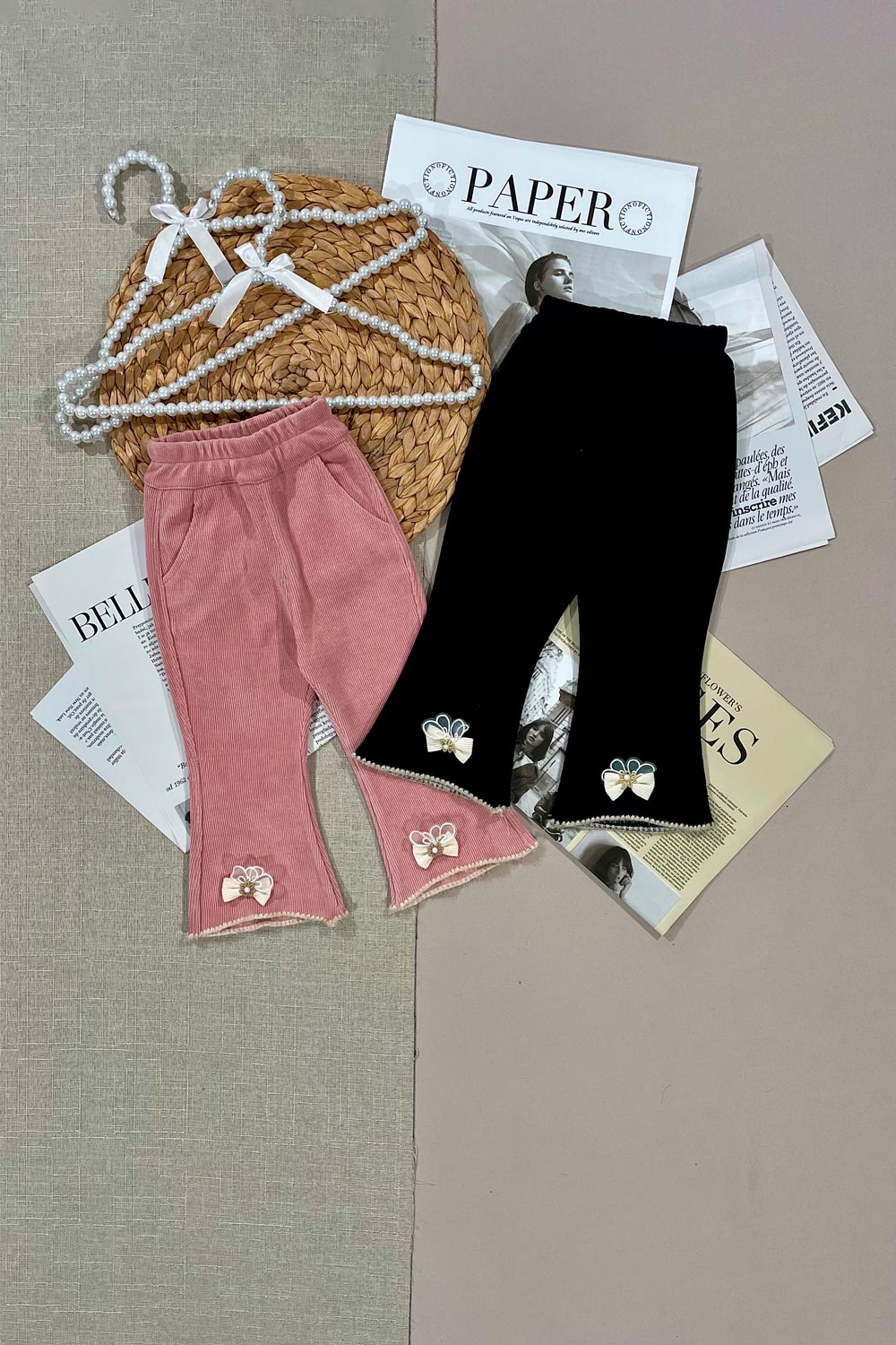 Брюки для девочек детская одежда оптом Томико