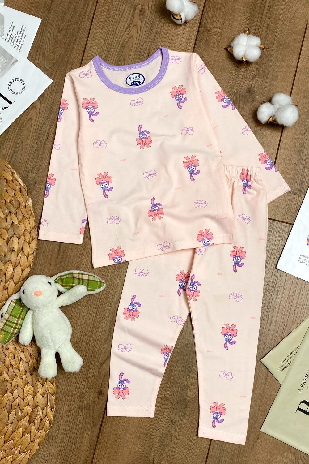 Пижама для девочек детская одежда оптом Томико