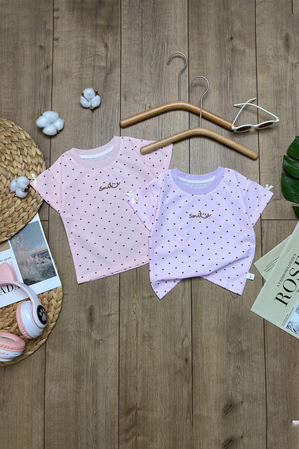 Футболка для девочек 2ОЧ детская одежда оптом Томико