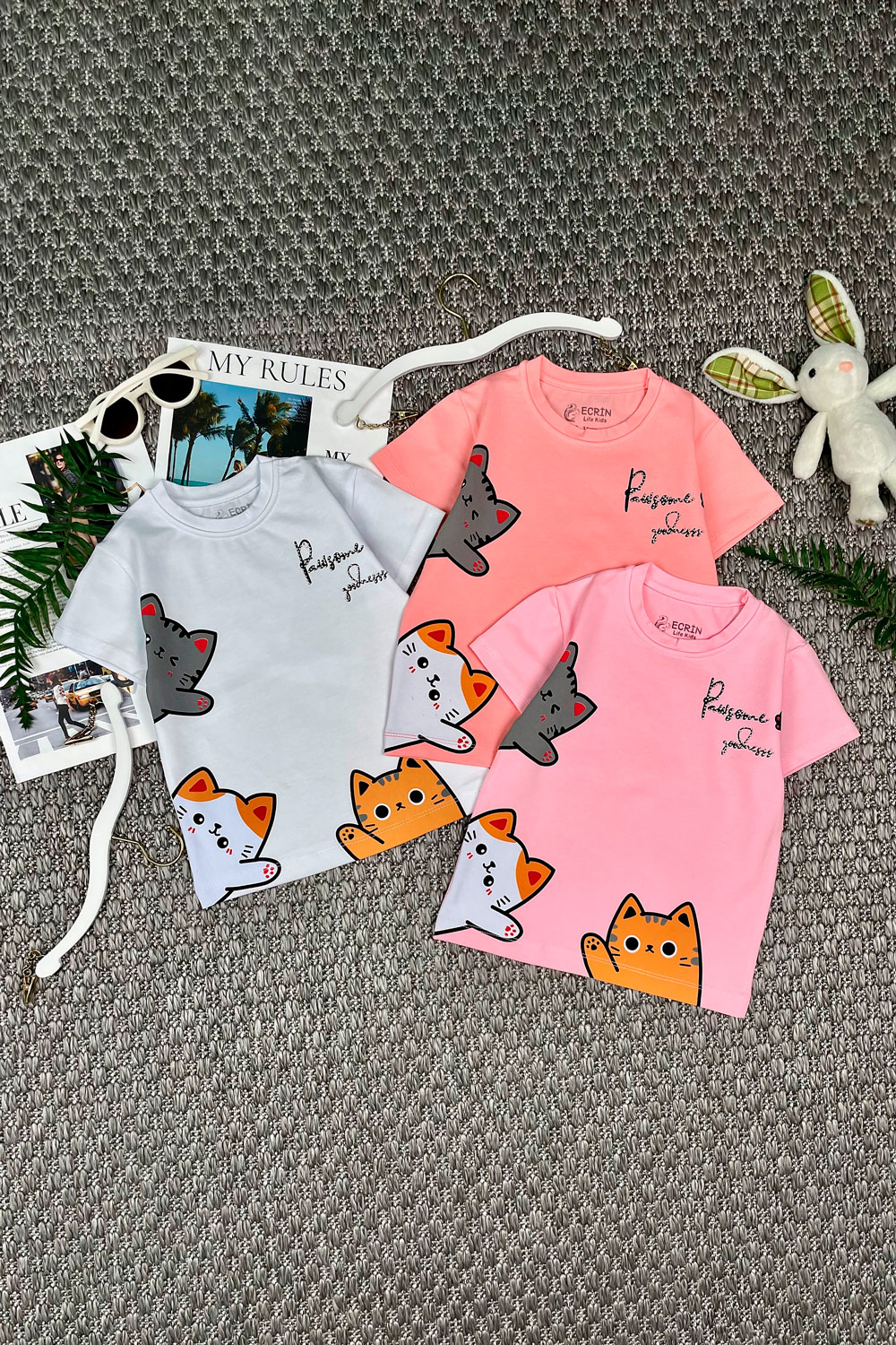 Футболка для девочек детская одежда оптом Томико