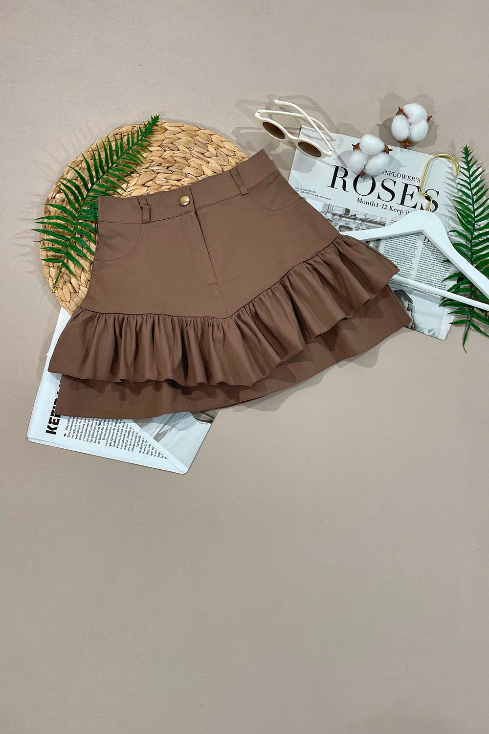 Юбка детская одежда оптом Томико