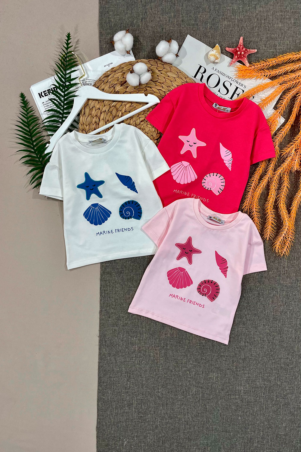 Футболка для девочек детская одежда оптом Томико