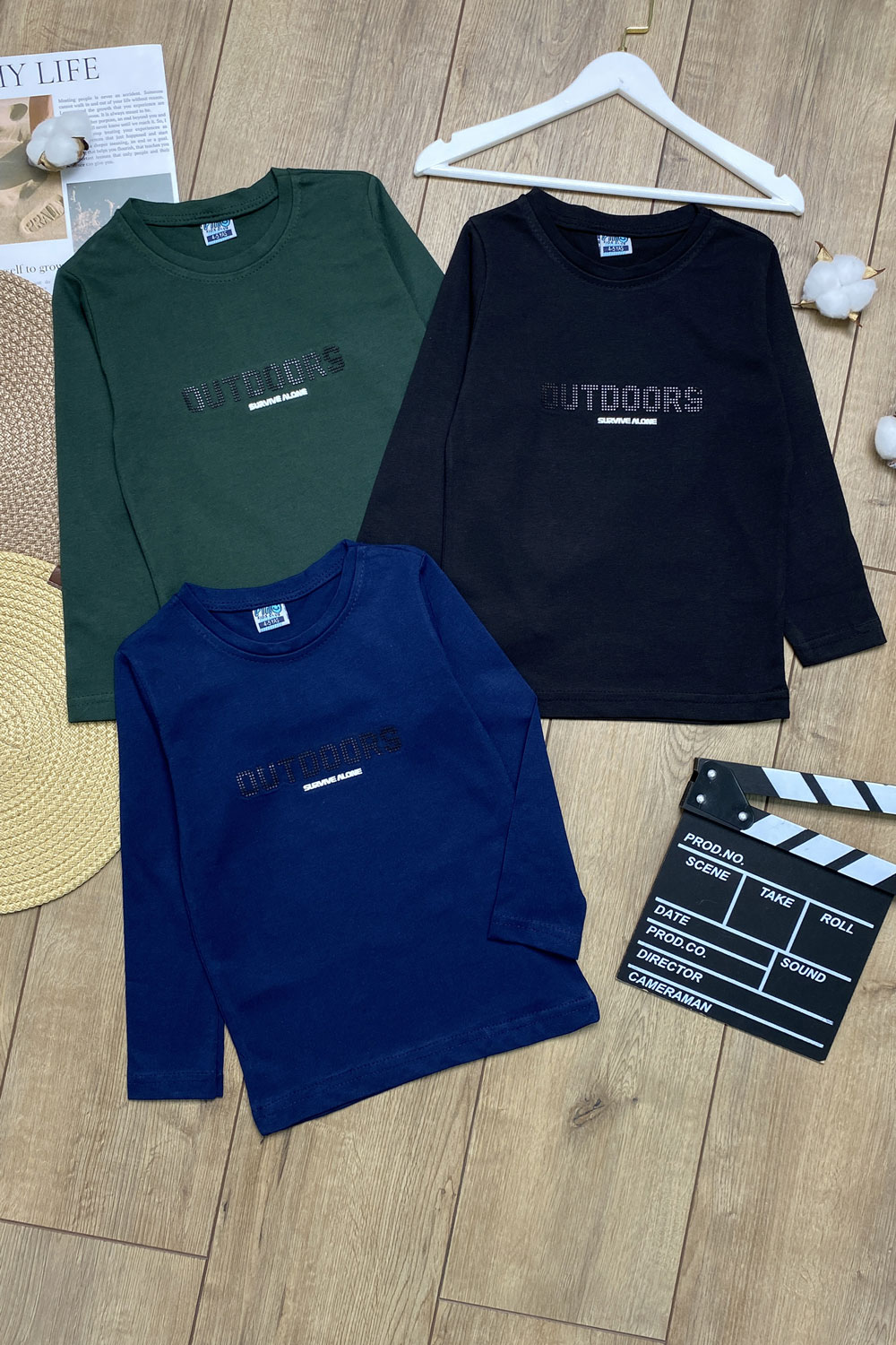 Лонгслив для мальчиков