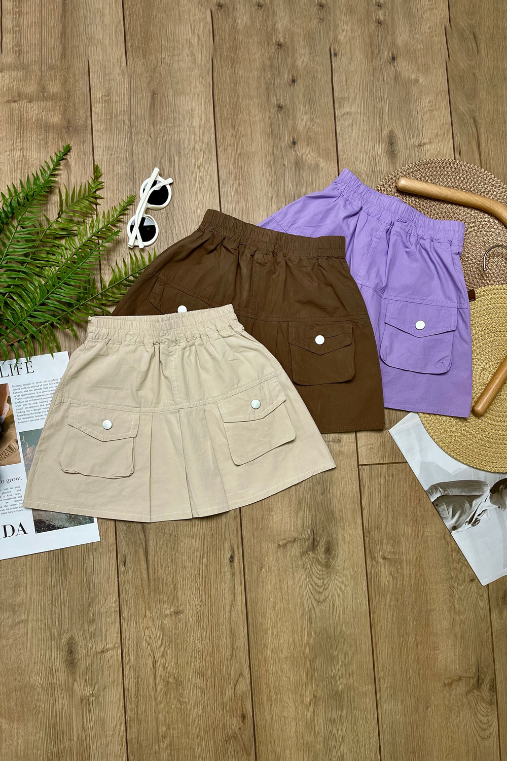 Юбка детская одежда оптом Томико