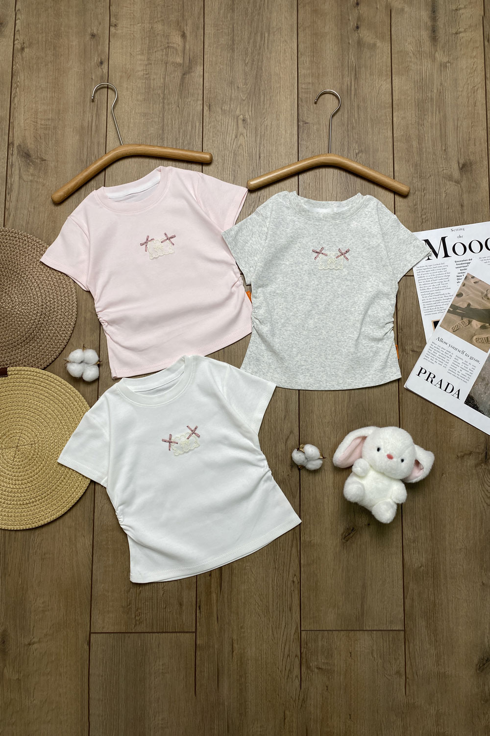 Футболка для девочек 1ОЧ детская одежда оптом Томико