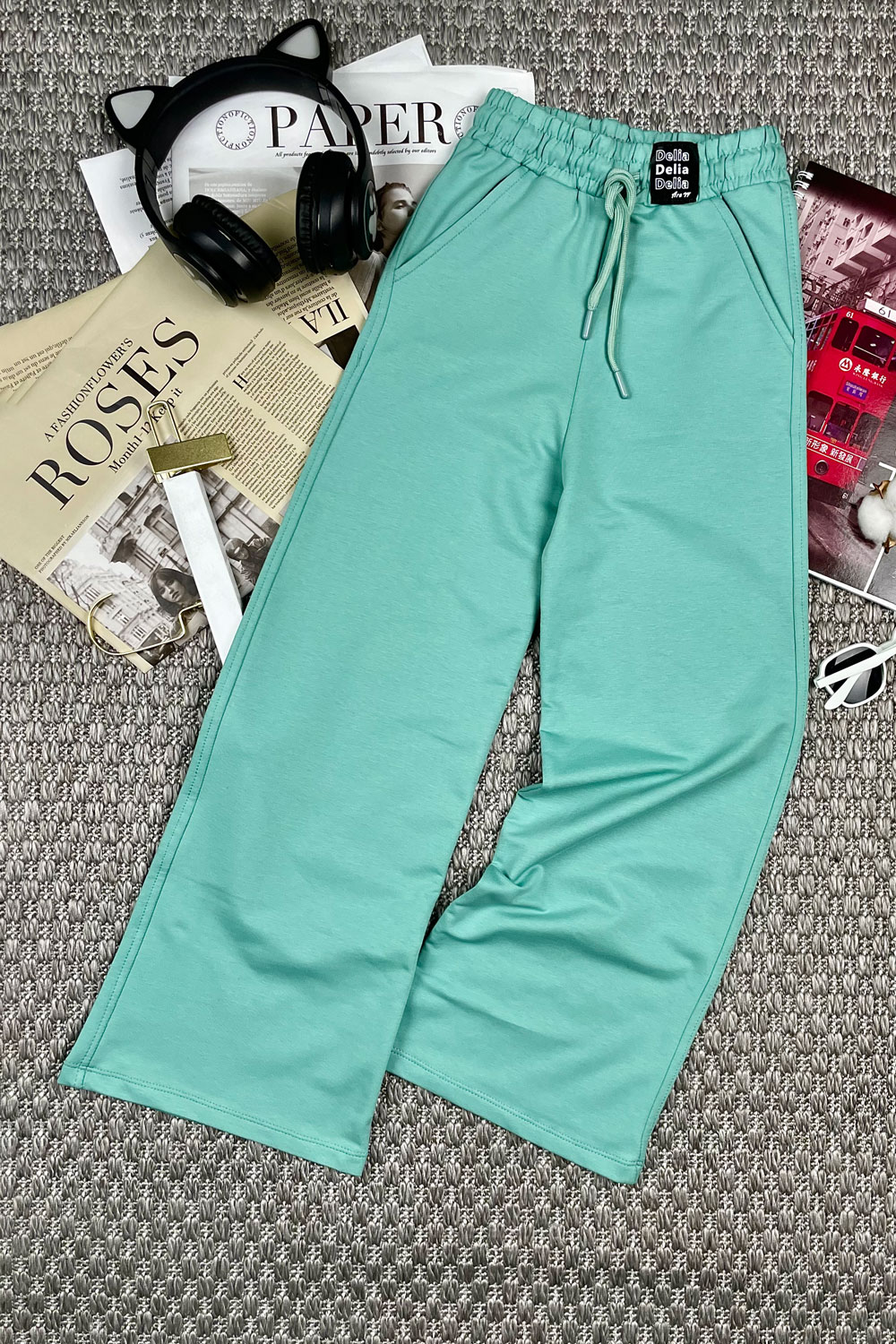 Брюки для девочек детская одежда оптом Томико