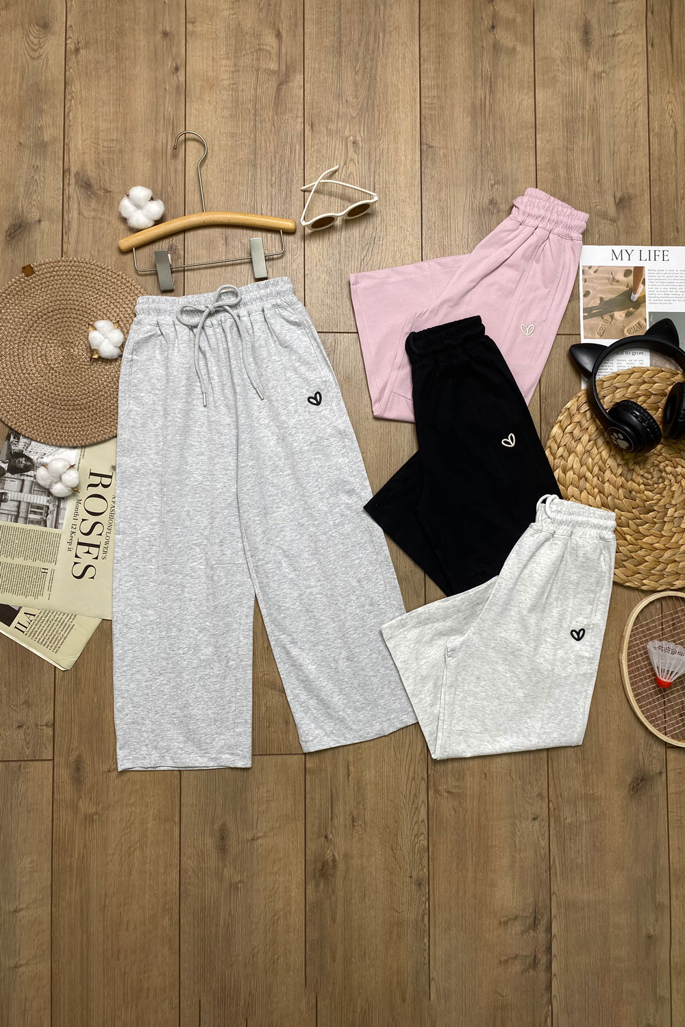 Брюки спортивные для девочек 1ОЧ детская одежда оптом Томико