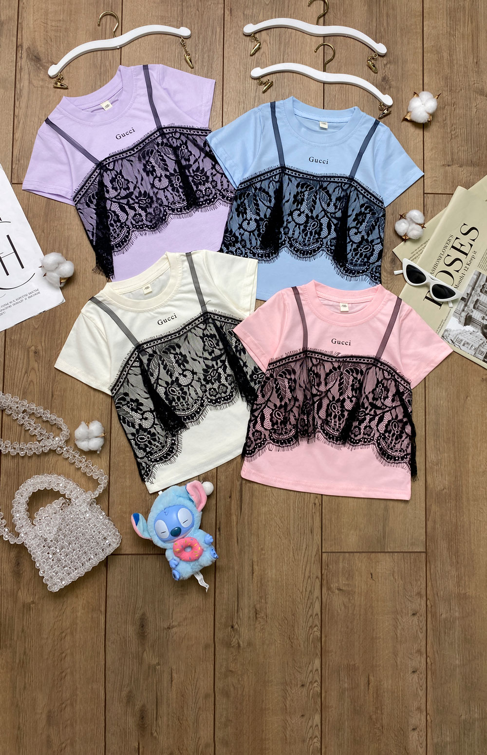 Футболка для девочек детская одежда оптом Томико