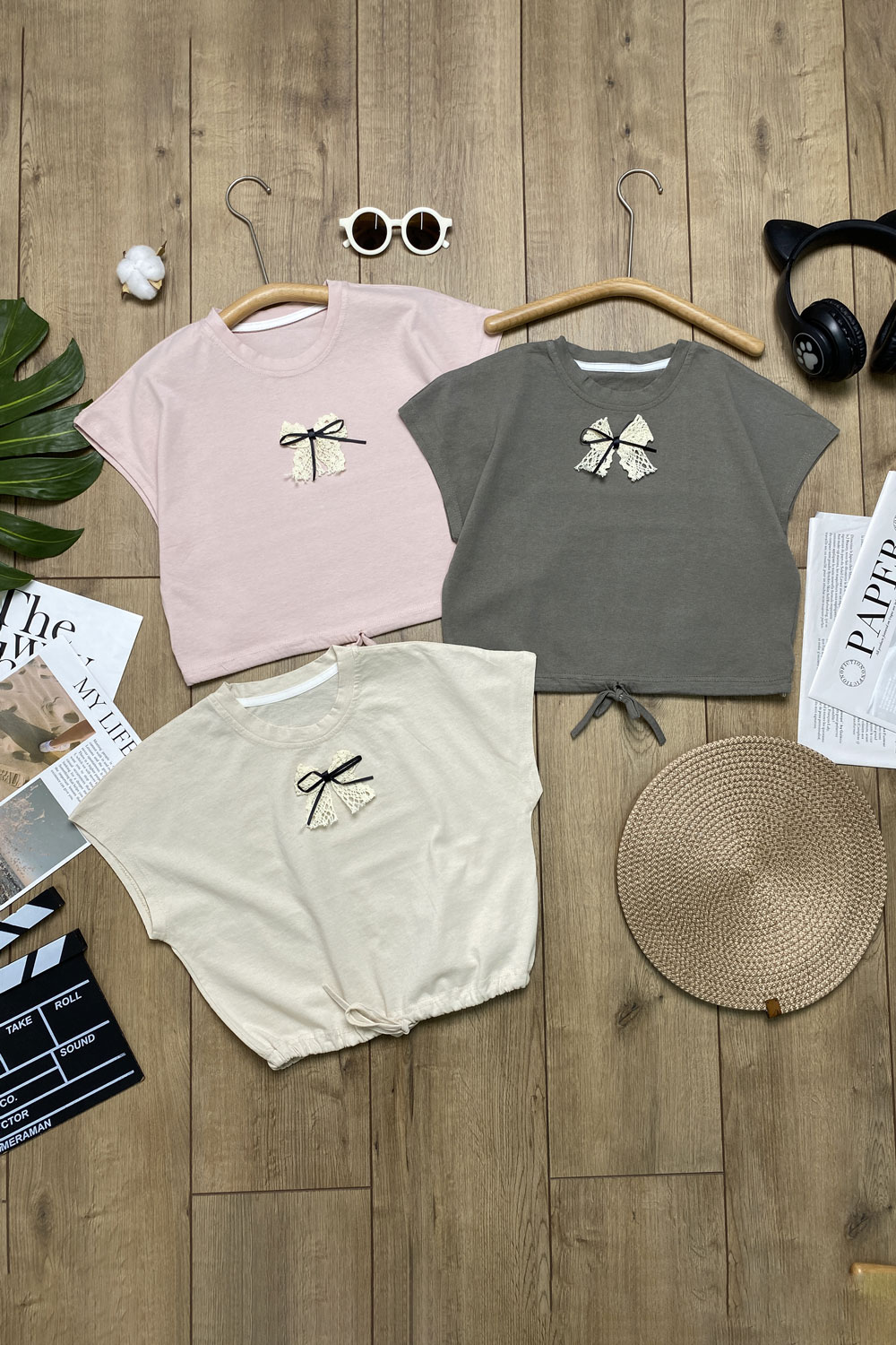 Футболка для девочек 1ОЧ детская одежда оптом Томико