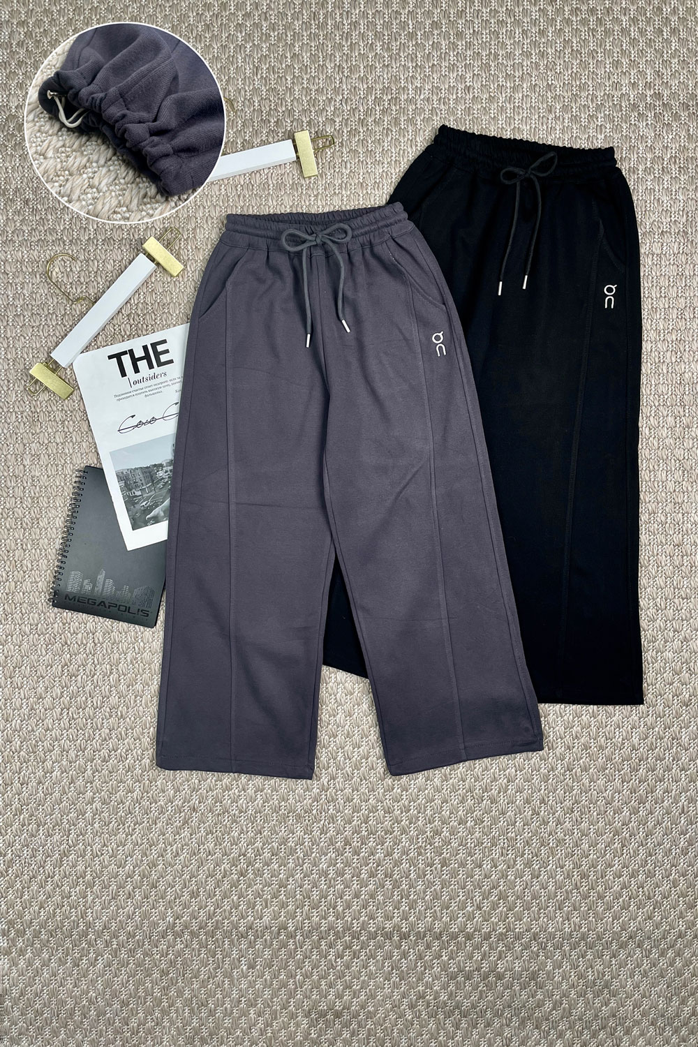 Брюки спортивные для девочек детская одежда оптом Томико