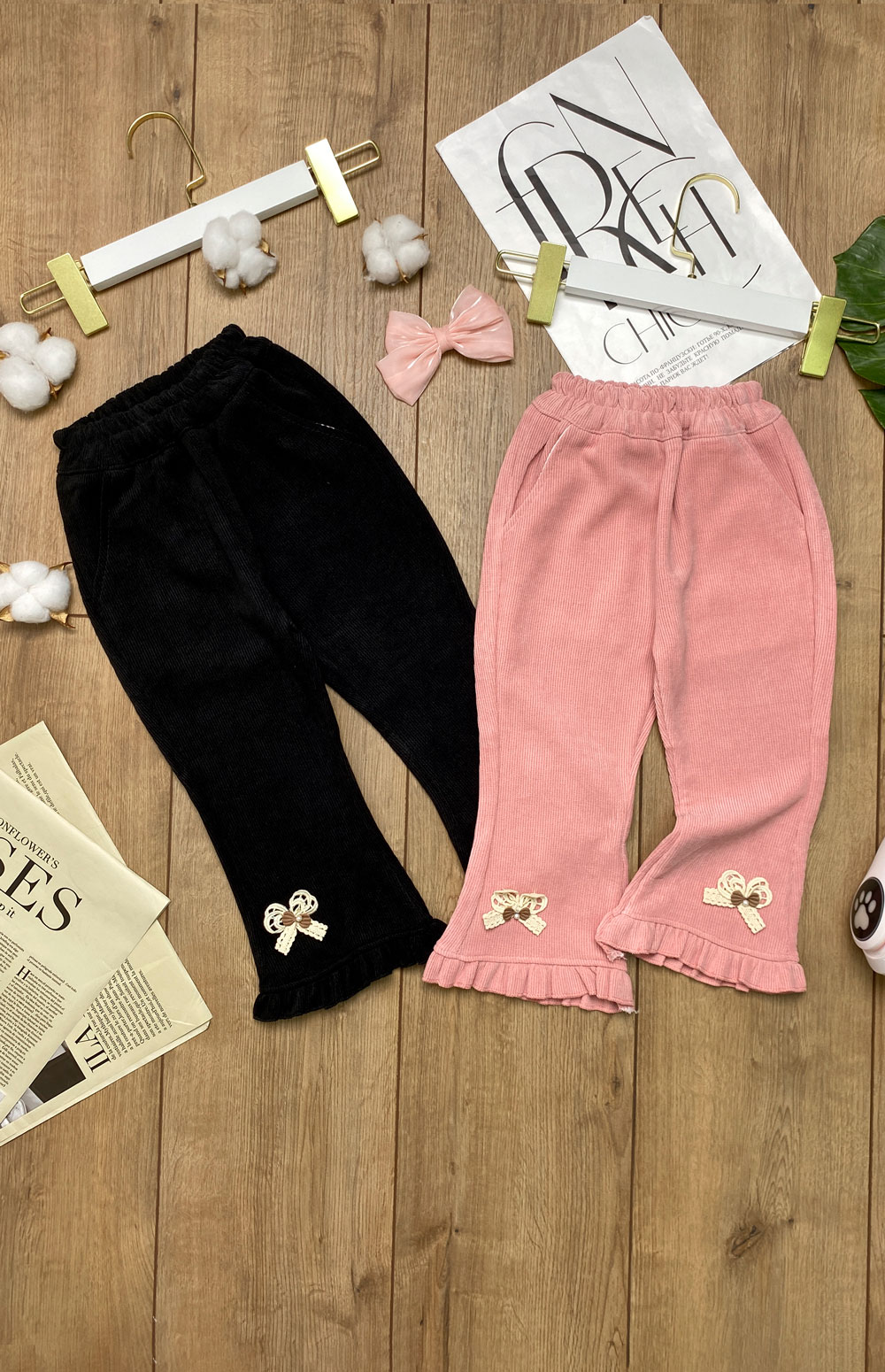 Брюки для девочек детская одежда оптом Томико