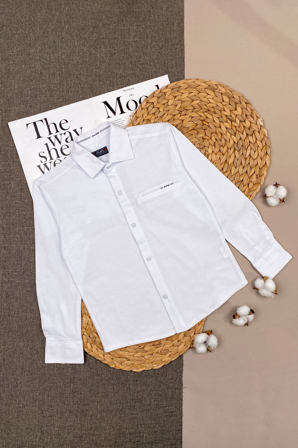 Рубашка для мальчиков д/р