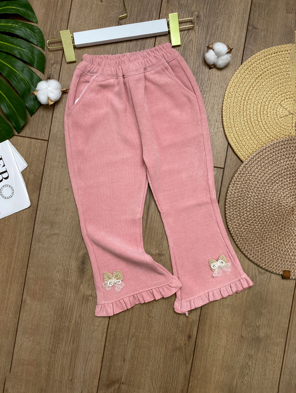 Брюки для девочек детская одежда оптом Томико