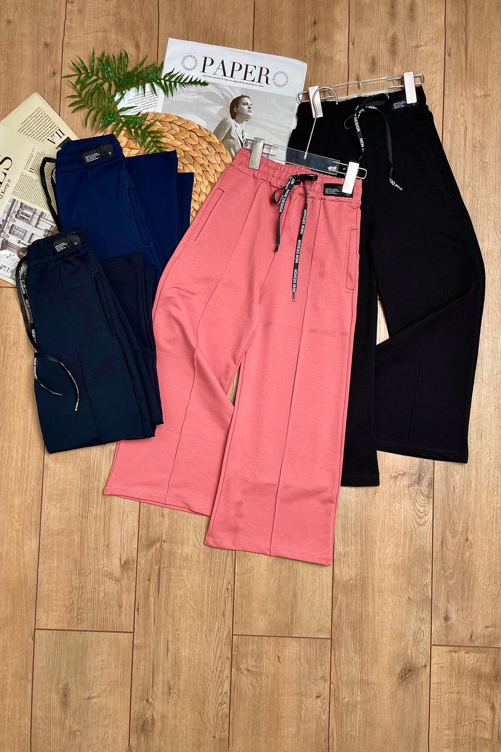 Брюки для девочек детская одежда оптом Томико