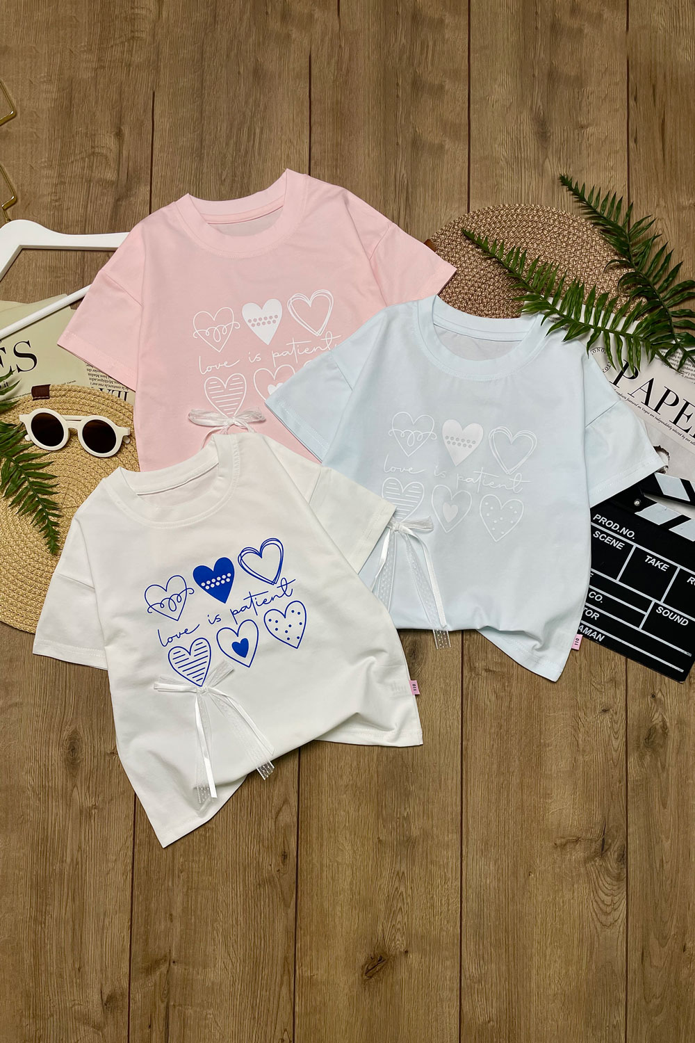 Футболка для девочек 1ОЧ детская одежда оптом Томико